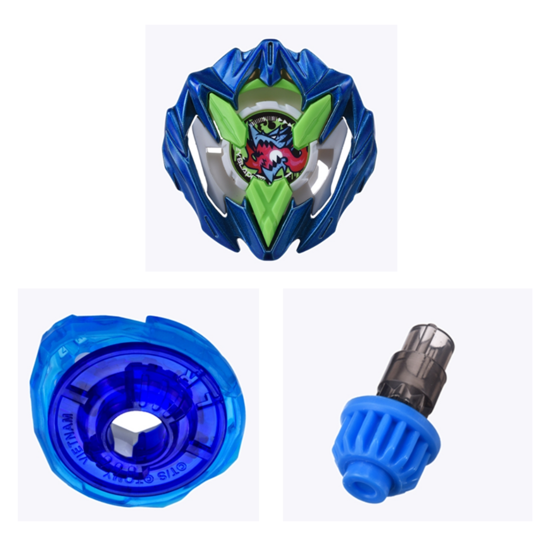 【PSL】BEYBLADE X UX-00 Dran buster 1-60A Color Booster Choice Cian A Set