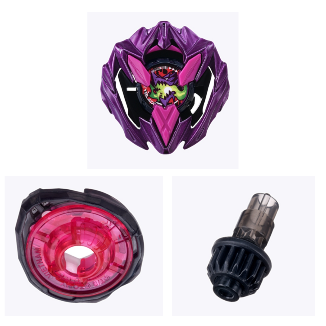 【PSL】BEYBLADE X UX-00 Dran buster 1-60A Color Booster Choice Violet B Set