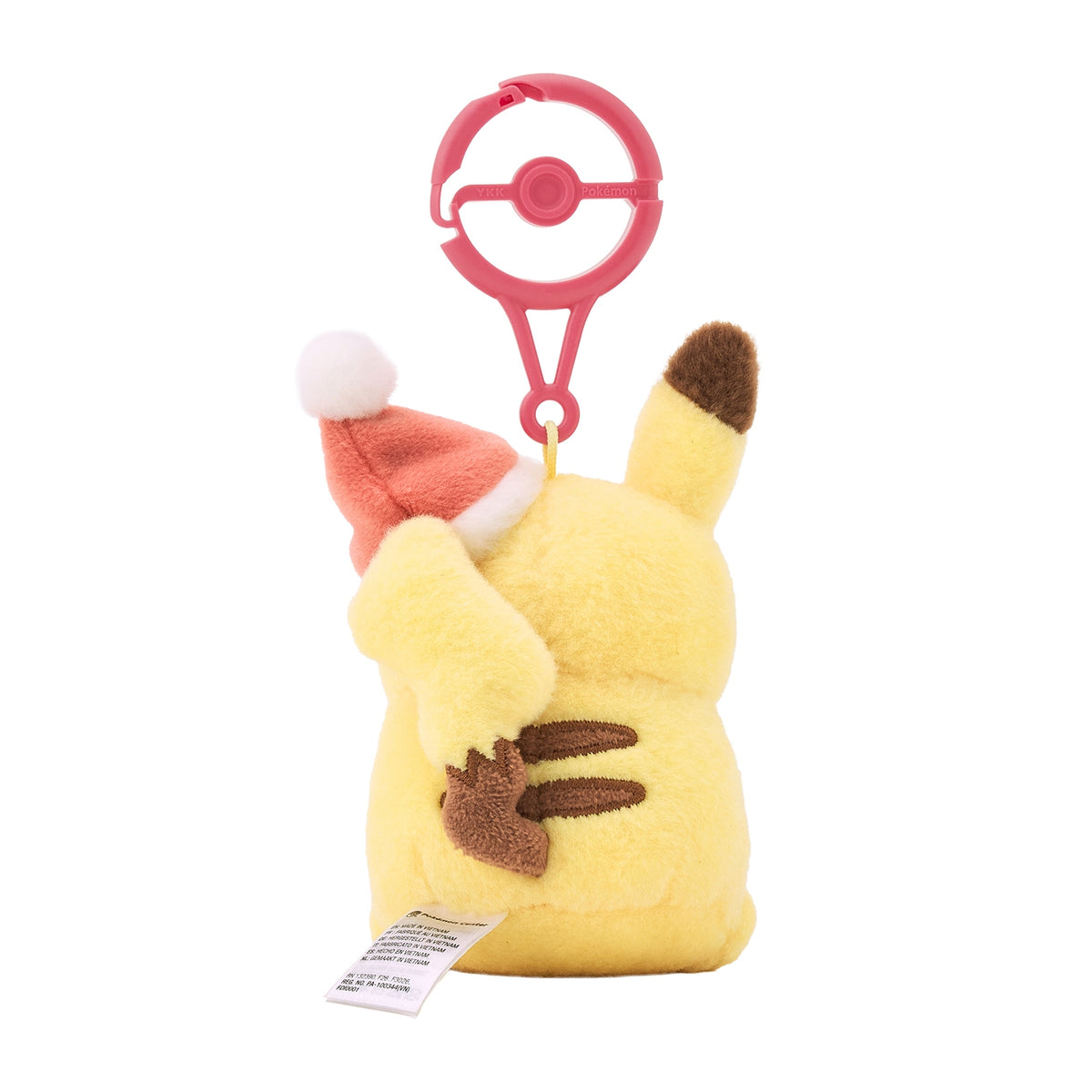 Pokemon Center 2026 Christmas Pikachu Snack Time Plush Keychain Japan