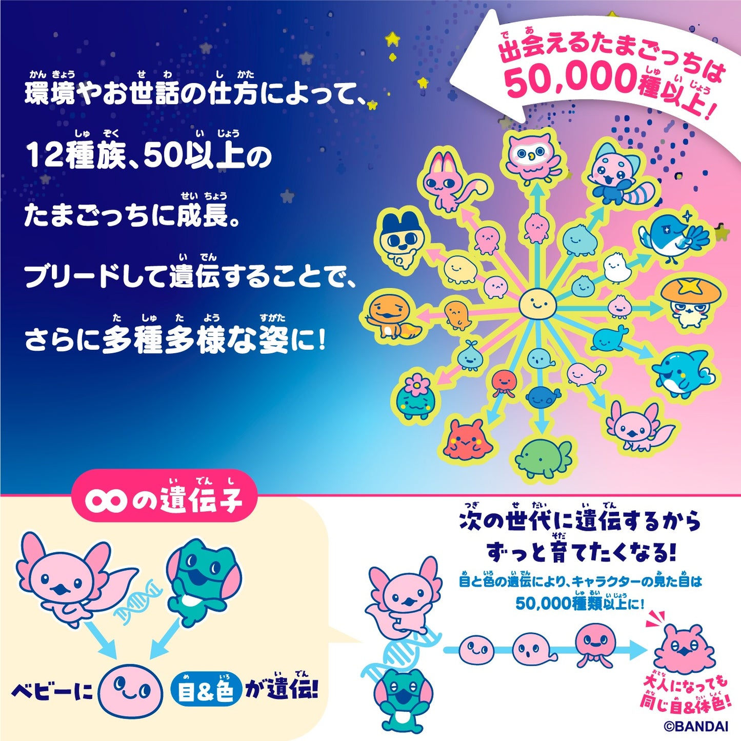 PSL Tamagotchi Paradise Jade Forest Purple Sky Shinako & Takeshita Paradise Set