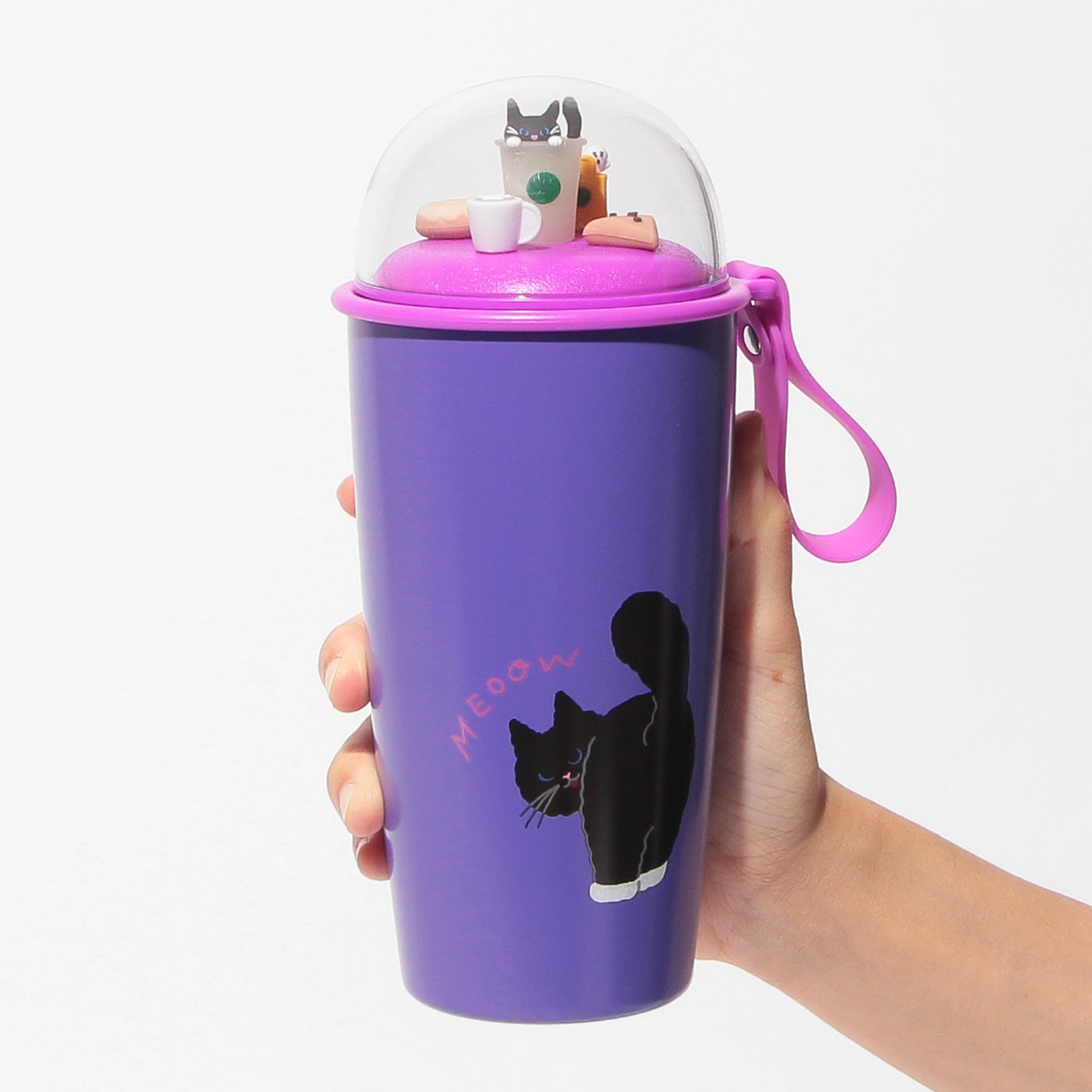 Starbucks Japan 2025 Playful Halloween Cat Tumbler Mug Bag