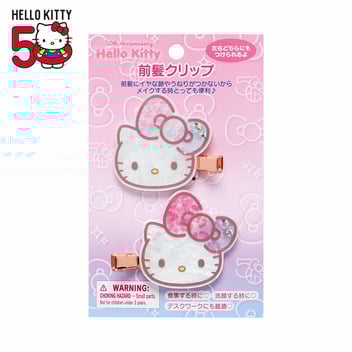 Birthday Bangs Clip (Sanrio HELLO KITTY 50th The Fashionable Ribbons) / Free shipping