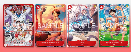 ONE PIECE Card Game Promo Start Deck Ace Sabo & Luffy Shonen Jump 4 & 5 SP Release Delayed – Updated Shipping Schedule