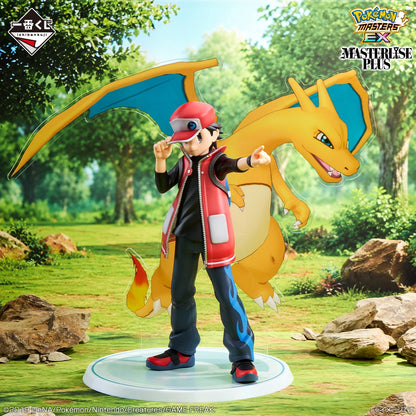 Ichiban Kuji Pokémon Masters EX 7th Anniv. Red & Charizard Figure A Prize