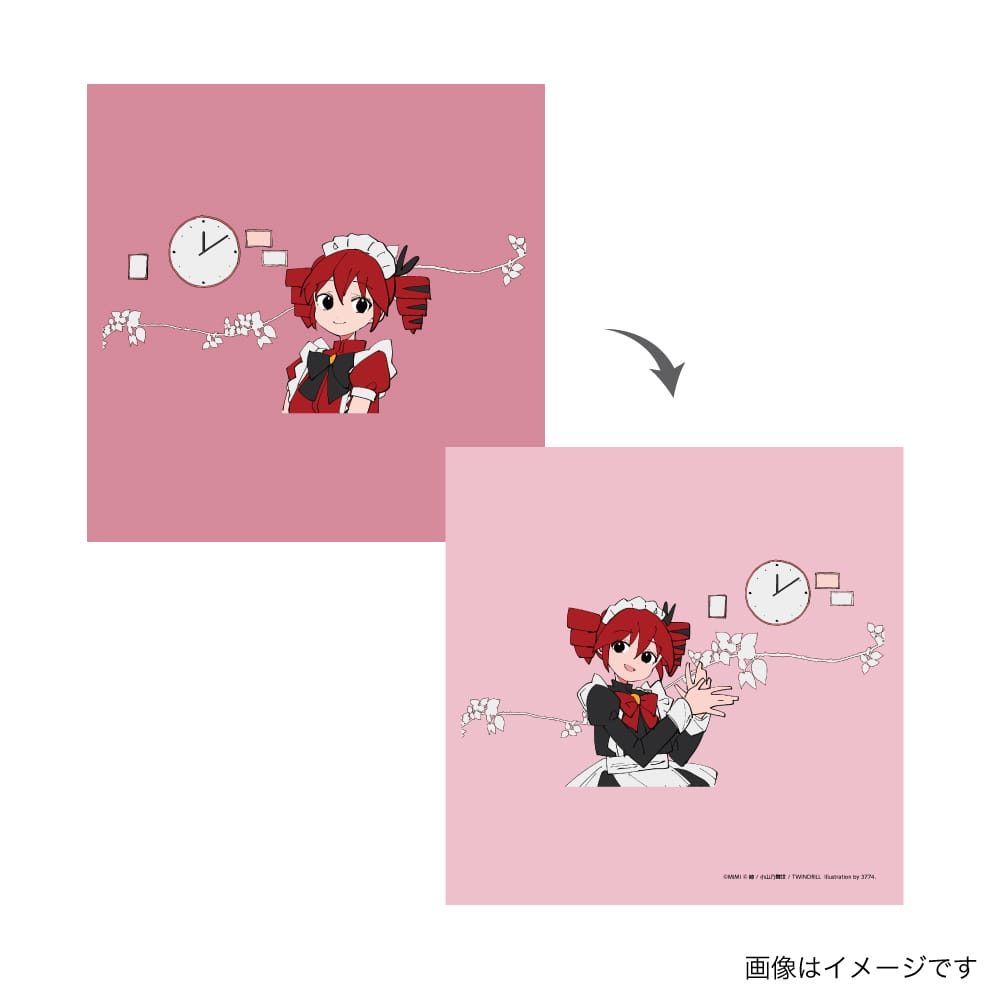 PSL Village Vanguard MIMI × Kasane Teto Cushion (Magic Maid)