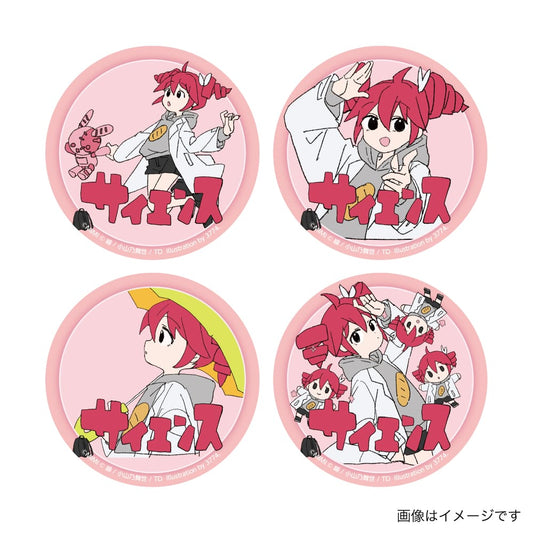 PSL Village Vanguard MIMI × Kasane Teto Trading Pin Badge Set Science 4 types