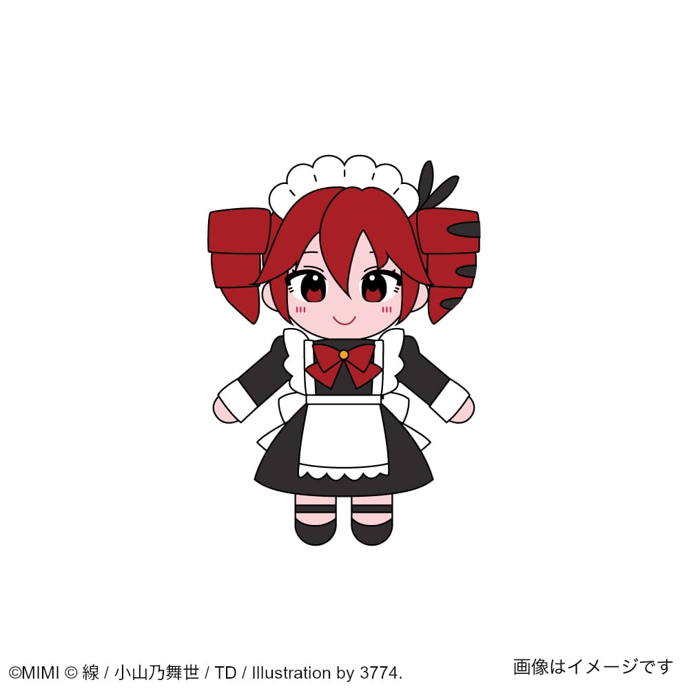 PSL Village Vanguard MIMI×Kasane Teto Plush Doll Stuffed Toy Magic Maid 20cm