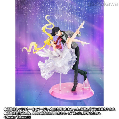 Sailor Moon Usagi and Tuxedo Mask Moonlight Glow Edition FiguartsZERO Chouette Statue【With Reservation Benefits】