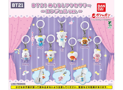 BT21 Marker Accessory Angel ver Complete Set Gashapon Bandai Japan NEW 2026