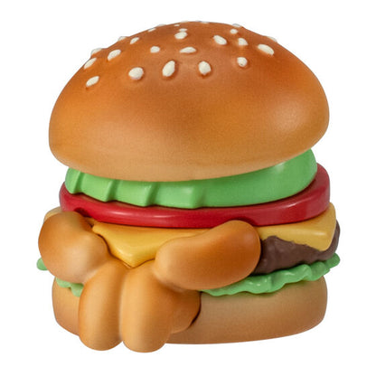 Machiboke Hamburger Shop 3 Complete Set of 6 Capsule Toys Gashapon Japan