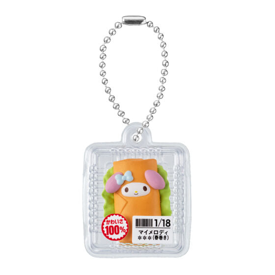 Sanrio Characters Narikiri Deli Food Mascot Figure Complete Set of 5 Capsule toy