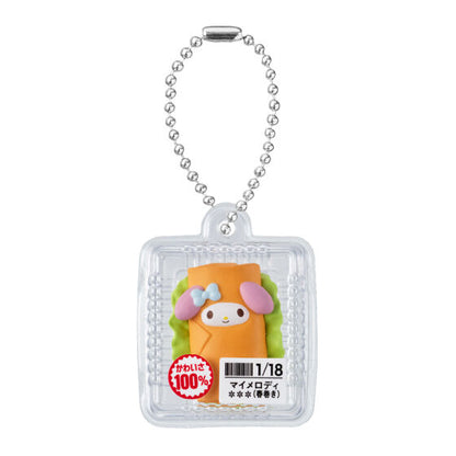 Sanrio Characters Narikiri Deli Food Mascot Figure Complete Set of 5 Capsule toy