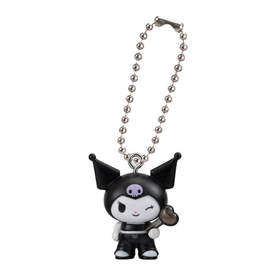 Sanrio Characters Color Collection Charm Black Set of 5 Capsule Toy Gacha Japan