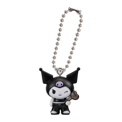 Sanrio Characters Color Collection Charm Black Set of 5 Capsule Toy Gacha Japan