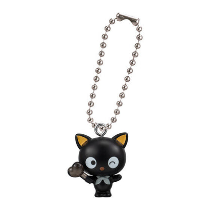 Sanrio Characters Color Collection Charm Black Set of 5 Capsule Toy Gacha Japan
