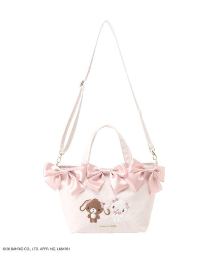 PSL Maison de FLEUR Sanrio characters Sugarbunnies Voluminous Ribbon Tote Bag 2026 Japan Limited NEW