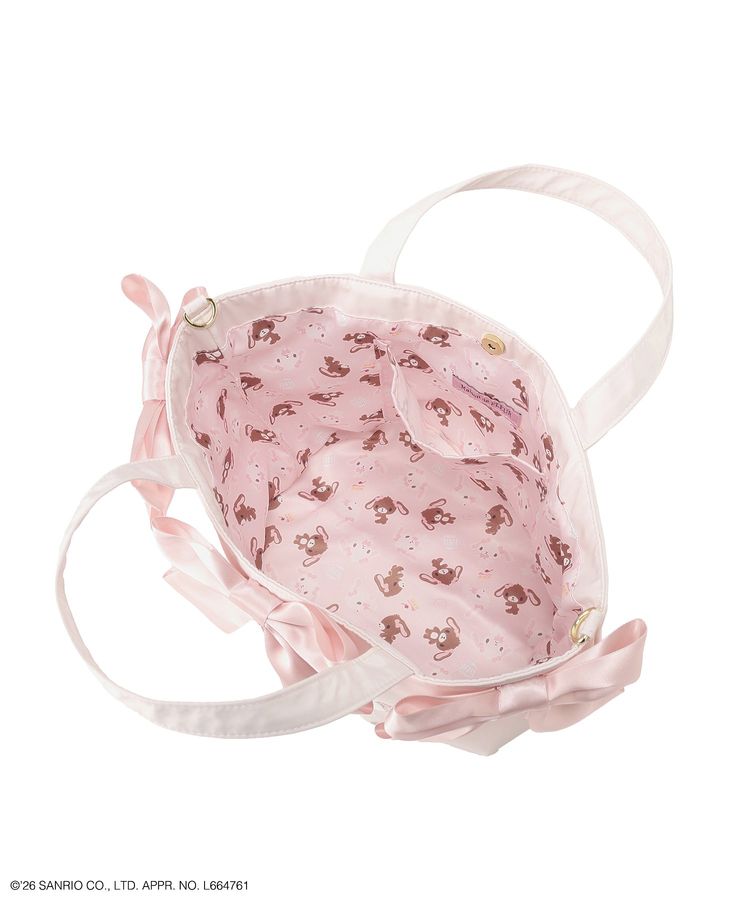 PSL Maison de FLEUR Sanrio characters Sugarbunnies Voluminous Ribbon Tote Bag 2026 Japan Limited NEW