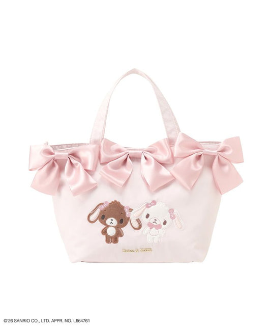 PSL Maison de FLEUR Sanrio characters Sugarbunnies Voluminous Ribbon Tote Bag 2026 Japan Limited NEW