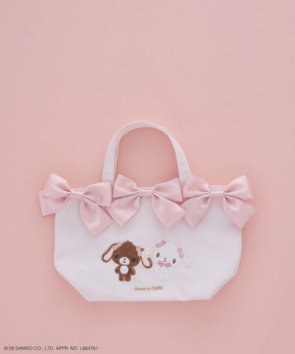 PSL Maison de FLEUR Sanrio characters Sugarbunnies Voluminous Ribbon Tote Bag 2026 Japan Limited NEW