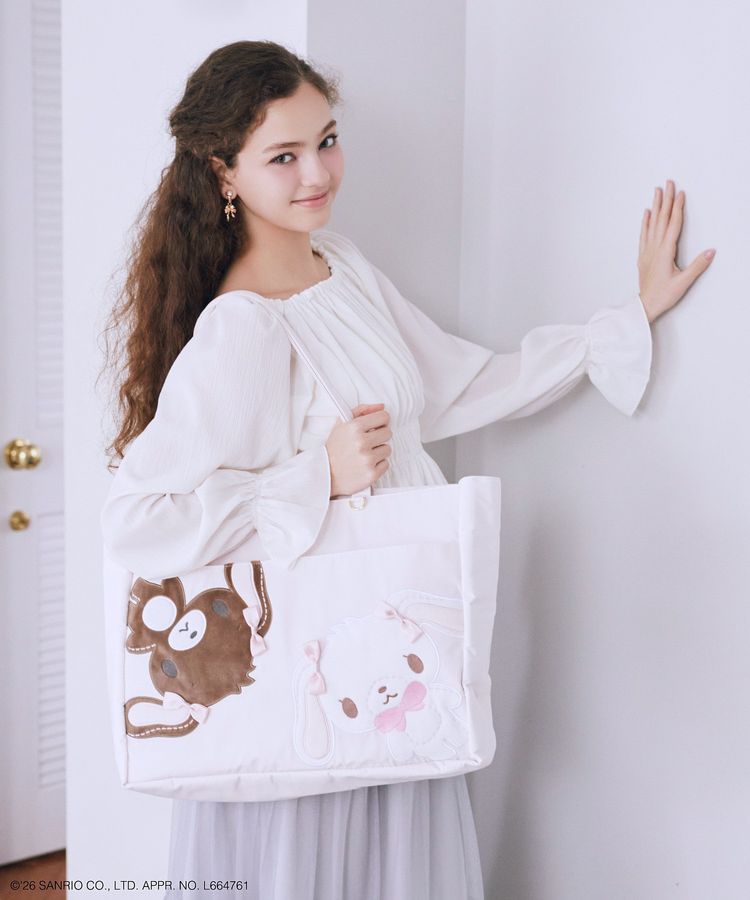 PSL Maison de FLEUR Sanrio characters Sugarbunnies Carry-on Tote Bag 2026 Japan Limited NEW