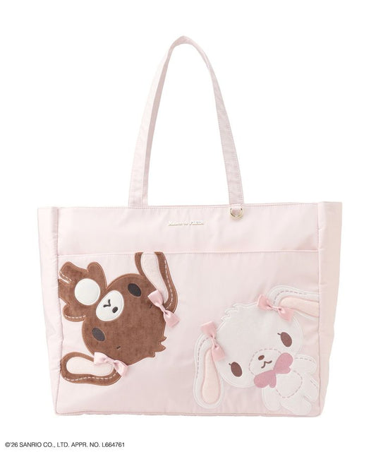 PSL Maison de FLEUR Sanrio characters Sugarbunnies Carry-on Tote Bag 2026 Japan Limited NEW