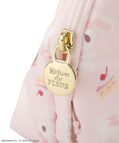 PSL Maison de FLEUR Sanrio characters Sugarbunnies Round Pouch 2026 Japan Limited NEW