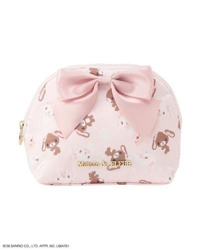 PSL Maison de FLEUR Sanrio characters Sugarbunnies Round Pouch 2026 Japan Limited NEW