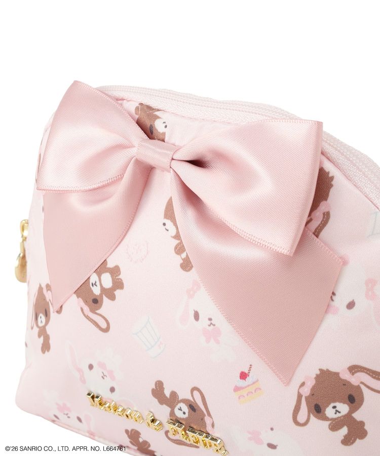 PSL Maison de FLEUR Sanrio characters Sugarbunnies Round Pouch 2026 Japan Limited NEW