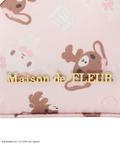 PSL Maison de FLEUR Sanrio characters Sugarbunnies Round Pouch 2026 Japan Limited NEW