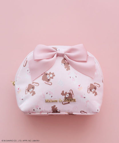 PSL Maison de FLEUR Sanrio characters Sugarbunnies Round Pouch 2026 Japan Limited NEW