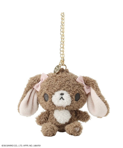 PSL Maison de FLEUR Sanrio characters Sugarbunnies Light Brown Plush Charm 2026 Japan Limited NEW