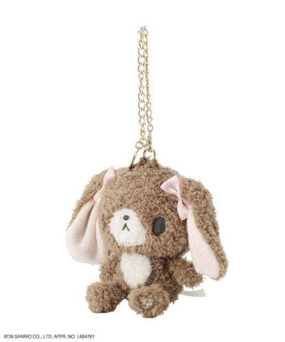 PSL Maison de FLEUR Sanrio characters Sugarbunnies Light Brown Plush Charm 2026 Japan Limited NEW