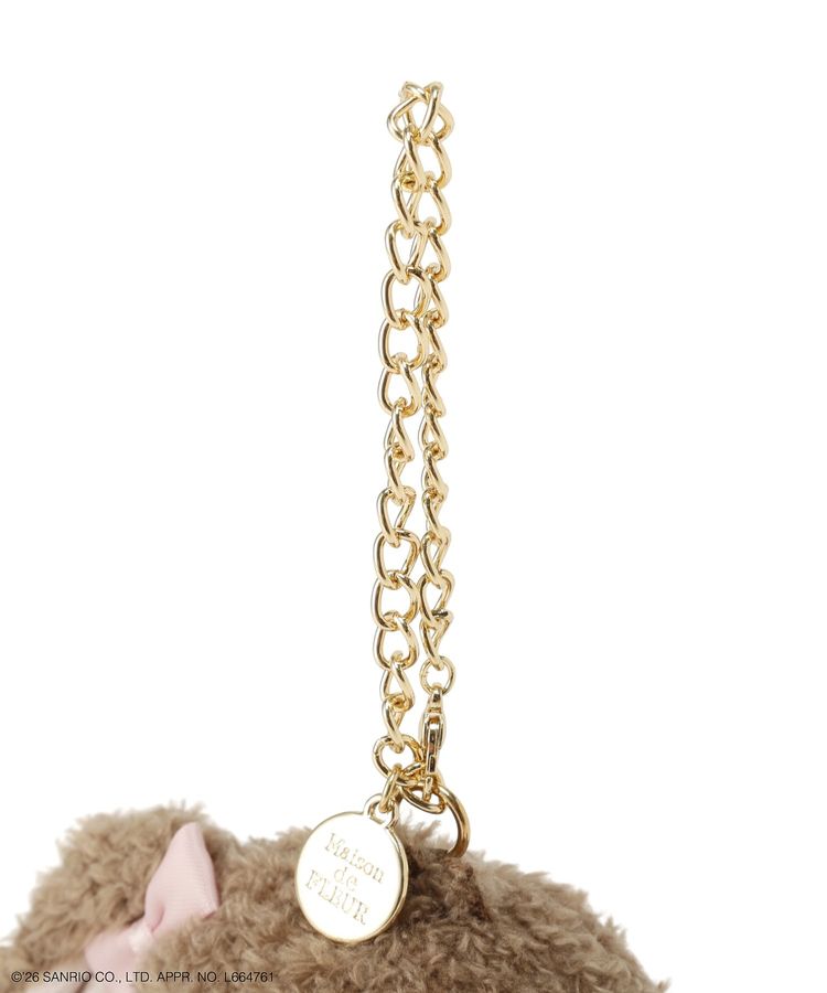 PSL Maison de FLEUR Sanrio characters Sugarbunnies Light Brown Plush Charm 2026 Japan Limited NEW