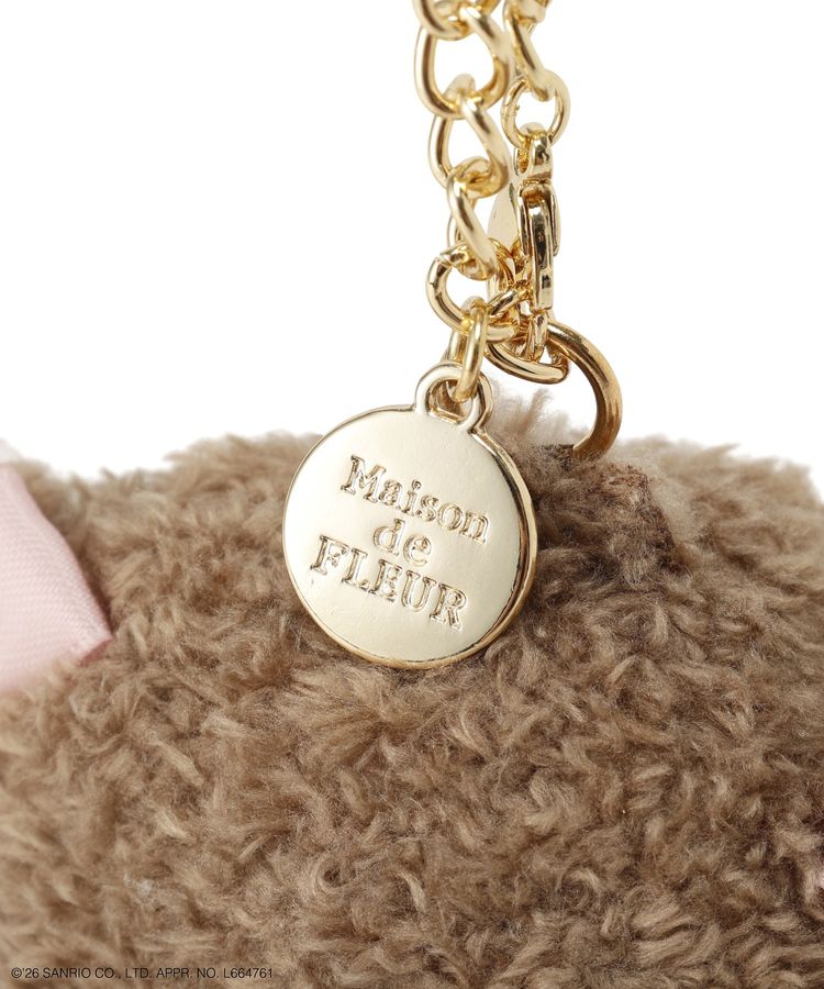 PSL Maison de FLEUR Sanrio characters Sugarbunnies Light Brown Plush Charm 2026 Japan Limited NEW