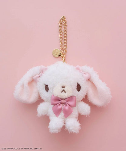 PSL Maison de FLEUR Sanrio characters Sugarbunnies White Plush Charm 2026 Japan Limited NEW