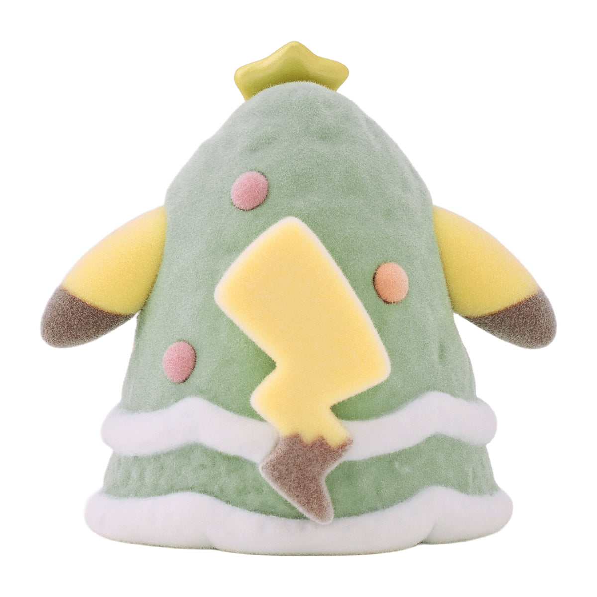 Pokemon Center 2026 Christmas Holiday Pikachu Flocked Doll Complete Set BOX JAPAN