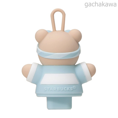 PSL Starbucks Japan gelato pique Reusable Cup & Bearista Drink Hole Cap 473ml
