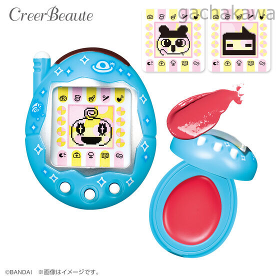 Tamagotchi Lip & Cheek Color Light Blue Cosmetics BANDAI Japan