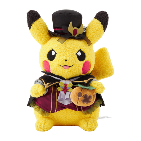 Halloween Ghost Chateau Pikachu Plush Doll Pokemon Center JAPAN