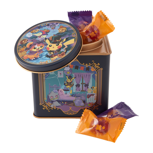 Pokemon Canned Candy Halloween Ghost Chateau 2025 Japan