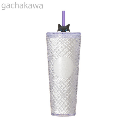 Starbucks Japan 2025 Playful Halloween Cat Tumbler Mug Bag
