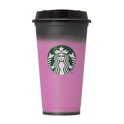 Starbucks Halloween 2025 Color Changing Reusable Cup 473ml + Hole Cap Bearista