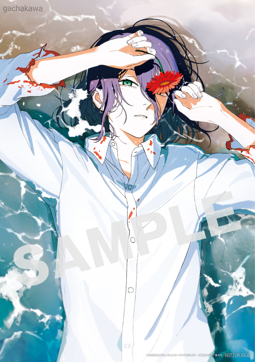 CHAINSAW MAN – THE MOVIE: REZE ARC Admission Benefit illustration card Postcard