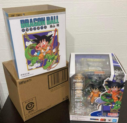 BANDAI Dragon Ball S.H.Figuarts Son Goku & Dragon 40th Anniversary Edition