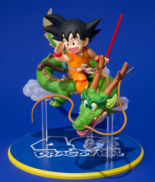 BANDAI Dragon Ball S.H.Figuarts Son Goku & Dragon 40th Anniversary Edition