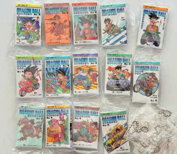 Dragon Ball Comics Charm Collection 01 Complete Set 14 Capsule Toy Gacha NEW