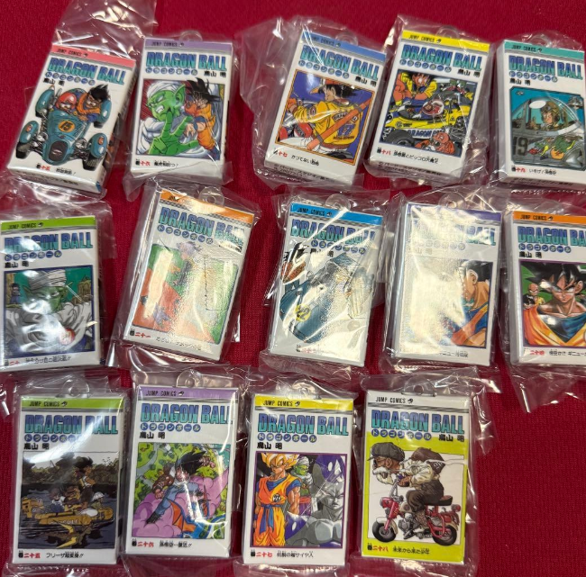 Dragon Ball Comics Charm Collection 02 Complete Set 14 Capsule Toy Gacha NEW