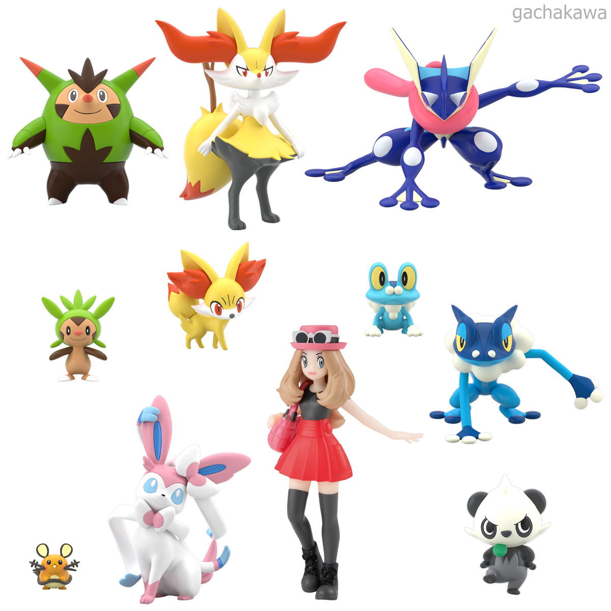 PSL Pokemon Scale World Kalos Region Set NEW JAPAN