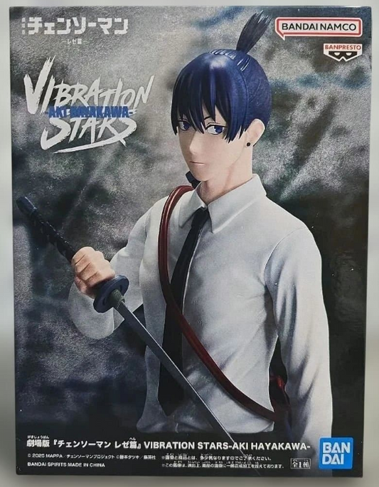 Chainsaw Man Reze Arc VIBRATION STARS AKI HAYAKAWA Figure BANPRESTO New Japan
