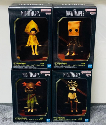 LITTLE NIGHTMARES Monitor Top Figure vol.1 vol.2 Six Alone Mono Low Set of 4 New